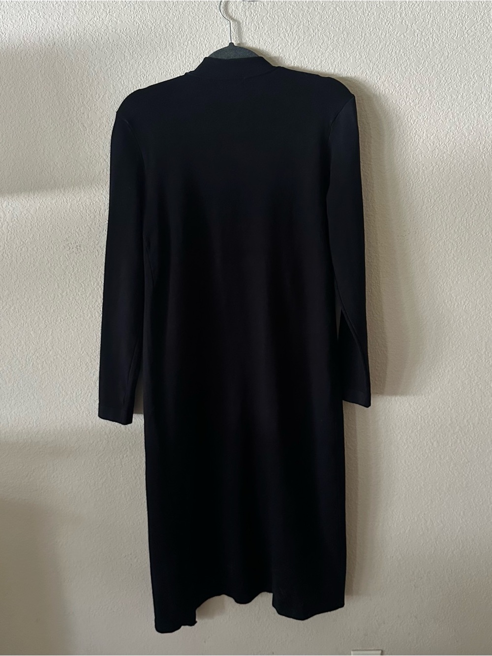 Tahari Black Open Front Cardigan size Medium - Picture 2 of 3